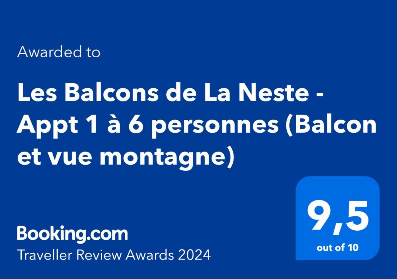 Les Balcons De La Neste - Appt 1 A 6 Personnes Аро Екстериор снимка